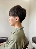【soy-kufu】MEN'S HAIR束感マッシュヘア