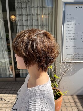 グリー(Gree) ショートパーマ☆