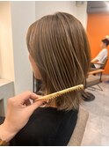 ハイライト×ミディアムレイヤー