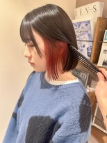 ロンド ブランシュ 錦糸町北口(Lond blanche)&nbsp;◎イヤリングカラー×切りっぱなしボブ