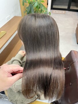 ランプ(Lamp) 髪質改善/白髪染め/酸熱サブリミックtr ビフォアー&アフター