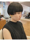 大人可愛い20代30代40代50代60代ショートボブ/大分/別府
