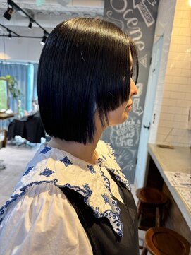 シーン 池袋(scene.) scene.【シーン】【池袋 西口徒歩3分】デザインボブ