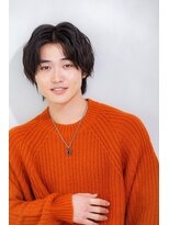 クロエ 博多(Cloe)&nbsp;ゆるふわ波巻きパーマ×前下がりマッシュウルフ