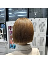 ネイロ 日本橋(NeiRo)&nbsp;小顔ショートボブカラー大人ショートボブひし形ショートカット