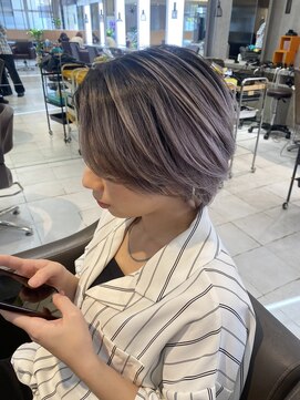 VAN COUNCIL 福井開発店(ヴァンカウンシル) ショート×バレイヤージュ