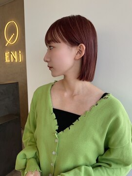 エニ 自由が丘(ENi) イメチェン/ハッシュカット/フルバング/似合わせカット/自由が丘