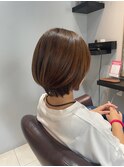 ショートに近いボブスタイル
