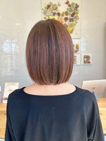 キュウヘアー(KYUU HAIR)&nbsp;ラインも綺麗！ツヤも綺麗なぱつんとボブ