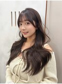 前髪※艶髪ロング※韓国ヘア【Zina銀座】