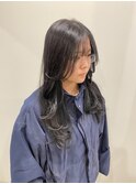 レイヤーカット/ワンカールで可愛いカット