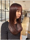 艶感ボルドールビーカラー