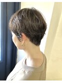 くせ毛ショート30代４０代５０代ベリーショート　茅ヶ崎