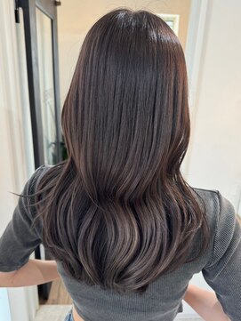 ビビバイベル(BiVi by BHEL) 三重桑名韓国レイヤーカット顔周りレイヤーボブベージュカラー