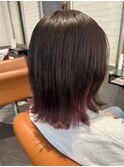 インナーカラー×ピンク/インナーカラー/ダブルカラー
