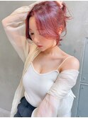 Aimee 町田　カシスピンク×フェザーバング