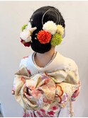 成人式　ヘアセット