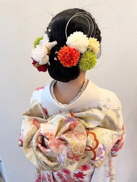 櫛の屋 成人式　ヘアセット