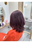 ラベンダーアッシュ×ミディアムレイヤー/SHEER春日部店