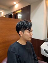 ケースタイル ヘアスタジオ 神保町店(K STYLE HAIR STUDIO)&nbsp;アシメ/メンズ/束感ショート/ツーブロック/理容室