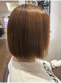 切りっぱなしボブ