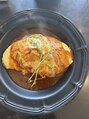 ボタニウムドットハイクバイアールサロン(BOTANIUM.Hk by Rr SALON) オムライスと、