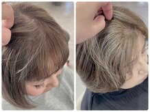 ダフィースヘア(DAFIES HAIR)の雰囲気（根元の白髪が伸びても気にならない＊持続性のあるデザイン◎）