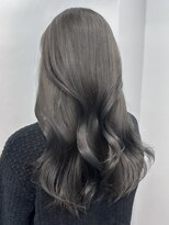 ヴェルダ 池袋店(verda)&nbsp;ブリーチなしダブルカラー　Riko ダークグレージュ