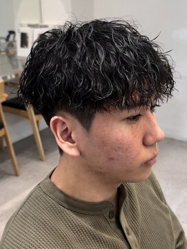 フィフス 渋谷(fifth) ツイストスパイラルパーマ×ハイウェイトマッシュで爽やかに