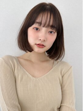 コア 表参道(COA) ボブ／レイヤーカット／グレージュカラー／表参道