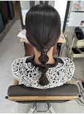 【kum川越】綺麗めタイトヘアアレンジ