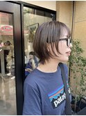 『guest snap』  レイヤーボブ × 透明感ベージュ