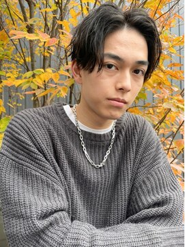 リヤン(Le lien) サーフカール/フェザーパーマ/刈り上げセンターパート/溝の口