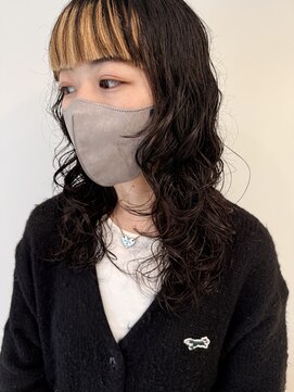 デバイス バイ フレイムス 越谷(DEVICE by Frames) くしゅっとパーマ　レイヤーカット