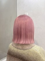 イル(iLu.) コーラルピンク/ボブ/カット/カラー/ブリーチ/トリートメント