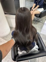 ルル(Lulu)&nbsp;梅田/ブラウン/ベージュ/レイヤー/前髪カット/縮毛矯正/髪質改善