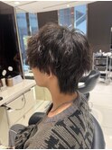 MEN’S HAIR/波巻ツイストスパイラル/フェザーパーマ/天王寺