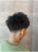 メンズスパイキーショートスタイル
