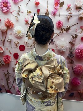 ミルト 銀座(MIRTO) 訪問着着付けヘアセット