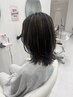 【人気No.4白髪がまだ少ない方必見】白髪ぼかしのハイライトカラー