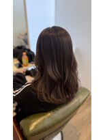 グリーンルームセカンド 結城店(GREEN ROOM. 2nd)&nbsp;[30代]つるりんちょ。ZERO髪質改善カラー×透明感グレージュ