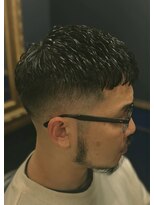 キングスマントーキョー 三鷹店(KINGSMAN TOKYO) クロップ×ナチュラルフェード