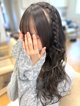 美容室 ルミネ 【リボンが可愛い】ライブヘアセット