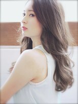 チョビー(Chobii)&nbsp;くびれセミディ/デジタルパーマ/透明感/イルミナカラー/透明感