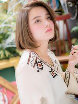 カバーヘア イヴ 戸頭店(COVER HAIR EVE)&nbsp;*+COVER HAIR+*…ナチュラルヌーディボブｂ