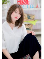 ヘアアンドビューティー ミック(Hair & Beauty miq) シンプルかわいい◎ピュアガールミディa