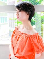 ルティア(Lutia) 大人クールな夏ショート アッシュブラウン