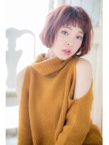 美容室 ファクト(fact)&nbsp;高崎★ショートバングの個性的ふわふわボブA