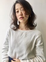 コルク バイ マグ 松本駅前(COLK by Mag) 大人可愛いくびれミディアムウルフ☆20代30代40代