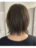 #ハイライトカラー#ミルクティーグレージュ